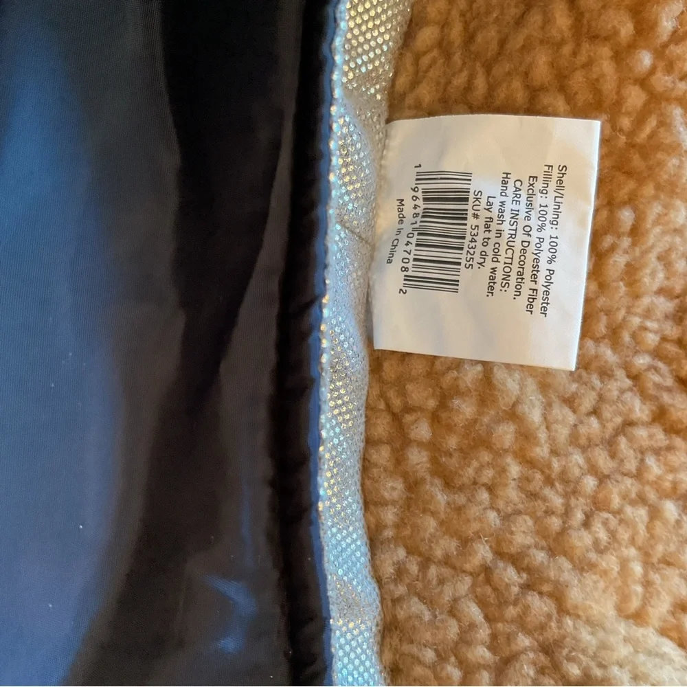 Arcadia Trail Gray Adjustable Dog coat and harness, medium 23-27”